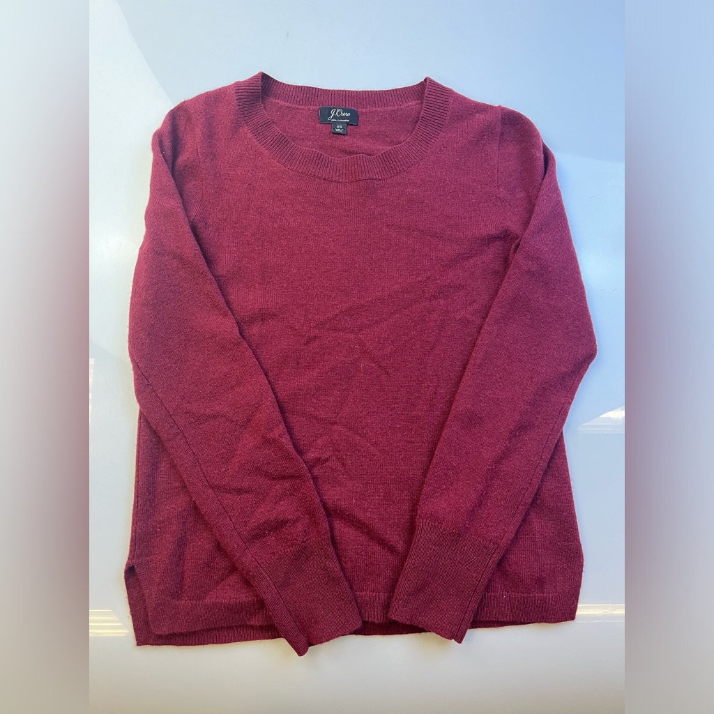 J. Crew 100% Cashmere Sweater R161-29